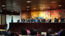 A sessão foi realizada na manhã de hoje (27) em homenagem aos 30 anos de criação do Fundo Constitucional de Financiamento do Norte (FNO)