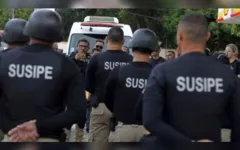 Tentativa de fuga foi frustrada na madrugada de hoje. 
