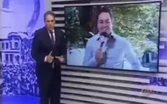 Imagem ilustrativa da notícia Repórter do SBT pede demissão após fala racista ao vivo em jornal. Veja o vídeo
