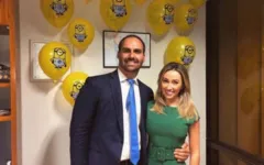 Imagem ilustrativa da notícia Festa temática de Eduardo Bolsonaro é motivo de piada na internet; confira!