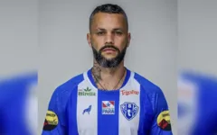 O atacante foi desligado do Paysandu um dia após fazer uma série de críticas ao clube. 