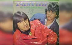 Capa de um dos discos lançados por Zazá e Zezé.