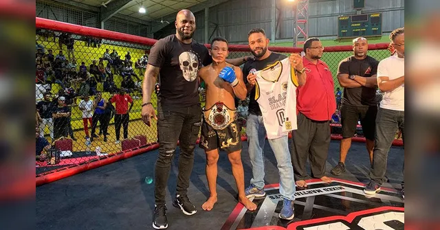 Imagem ilustrativa da notícia Lutador paraense conquista cinturão de MMA na América Central
