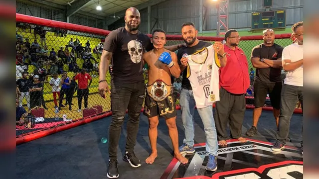 Imagem ilustrativa da notícia Lutador paraense conquista cinturão de MMA na América Central