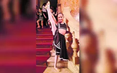 Maria Victória Ros, de 11 anos, foi a única paraense escolhida em 2019, mais pode perder o período letivo de 2020 na mais famosa escola de balé do mundo por falta de incentivo.