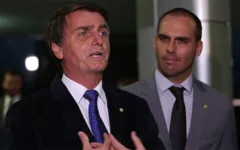 Imagem ilustrativa da notícia Jair Bolsonaro pede para Eduardo abrir mão de embaixada para pacificar PSL