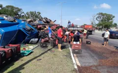 A carga está avaliada em pouco mais de 21 mil reais.