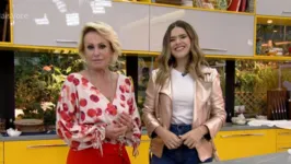 A queridinha de Silvio Santos esteve no programa de Ana Maria Braga, tomou café e fez uma peça publicitária