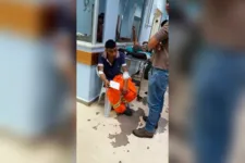 Imagem ilustrativa da notícia Presidiário é baleado enquanto trabalhava na limpeza pública em Marabá