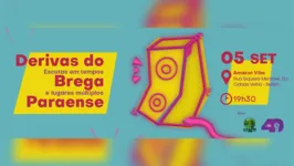 O evento ocorrerá no espaço Amazon Vibe, no bairro da Cidade Velha, em Belém.