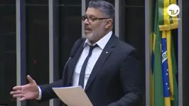 Alexandre Frota em sessão plenária na Câmara dos Deputados. 