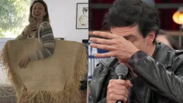 Menino comprou a bolsa gigante pelo celular da mãe Paula Braun e ainda pagou à vista.