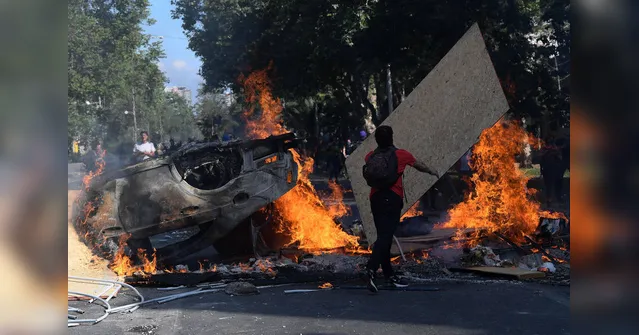 Imagem ilustrativa da notícia Onda de protestos violentos no Chile já matou 10 pessoas