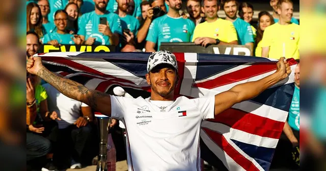 Imagem ilustrativa da notícia Título de Hamilton o deixa a uma conquista do recorde de Schumacher