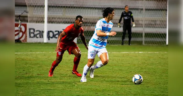 Imagem ilustrativa da notícia Paysandu empata com o Boa Esporte-MG e fica fora do G4 da Série C. Veja dos gols