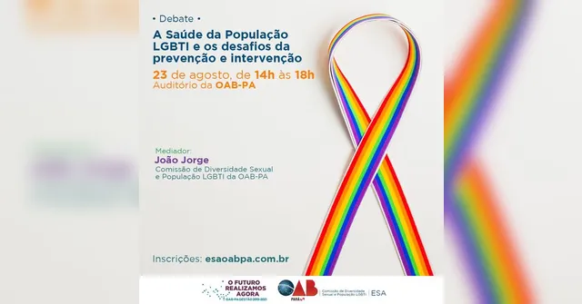 Imagem ilustrativa da notícia Saúde da população LGBTI é tema de debate na OAB-PA