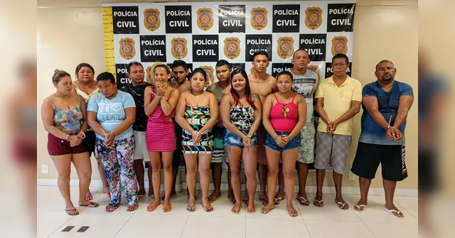 Imagem ilustrativa da notícia Operação policial prende 14 pessoas em Abaetetuba 