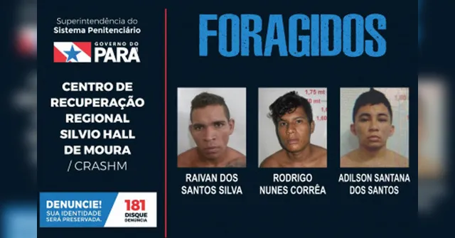 Imagem ilustrativa da notícia Detentos pulam muro e fogem de presídio em Santarém