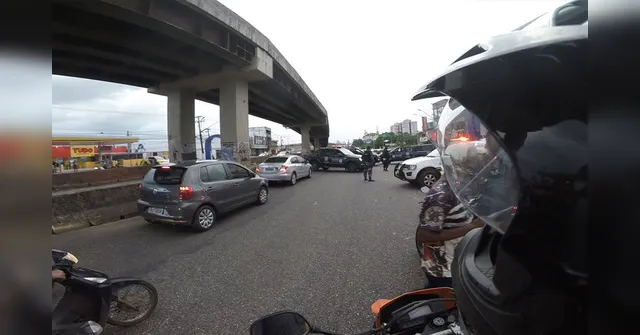 Imagem ilustrativa da notícia Motoristas de aplicativos encerram protesto e liberam via em Belém