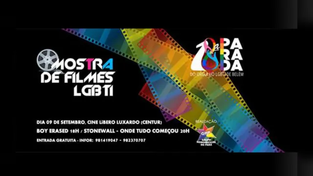 Imagem ilustrativa da notícia Mostra de Filmes LGBTI será realizada em Belém