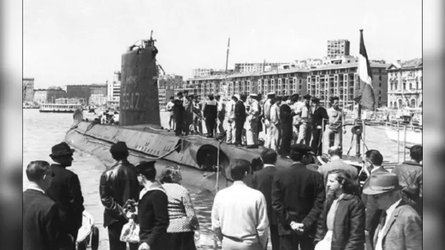 Imagem ilustrativa da notícia Submarino francês perdido há mais de 50 anos é encontrado
