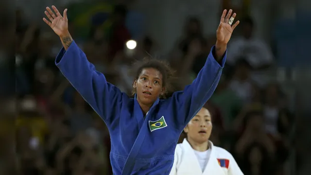 Imagem ilustrativa da notícia Judoca Rafaela Silva é flagrada em exame antidoping