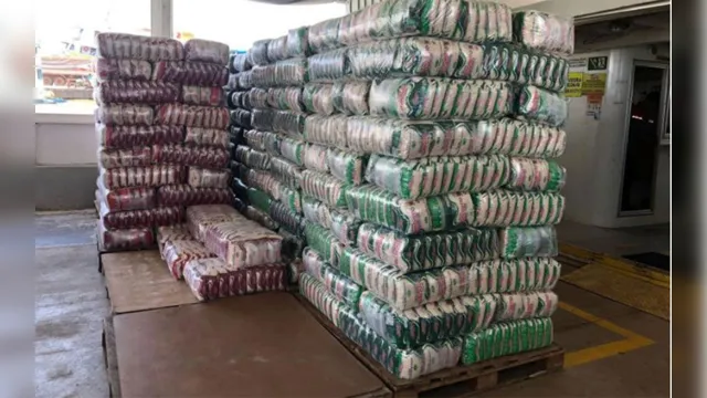 Imagem ilustrativa da notícia Fiscais da Sefa apreendem 12 toneladas de arroz sem documentação