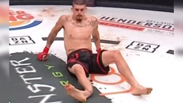Imagem ilustrativa da notícia Vídeo: Lutador de MMA quebra a perna durante confronto 