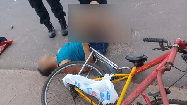 Imagem ilustrativa da notícia Acidente na Augusto Montenegro deixa ciclista gravemente ferido