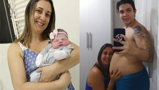 Imagem ilustrativa da notícia Nasce filha de homem trans que ficou grávido para realizar sonho de ser pai