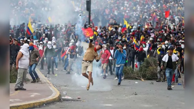 Imagem ilustrativa da notícia Milhares de indígenas vão às ruas do Equador contra acordo com FMI