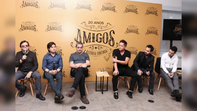 Imagem ilustrativa da notícia Amigos querem programa na Globo após sucesso com retorno de turnê