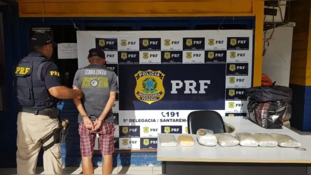 Imagem ilustrativa da notícia Idoso é preso por tráfico de supermaconha e pasta base de cocaína em Santarém 