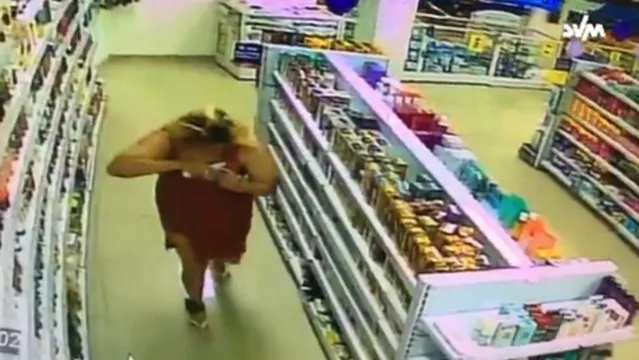 Imagem ilustrativa da notícia Mulher com tornozeleira eletrônica é flagrada roubando farmácia