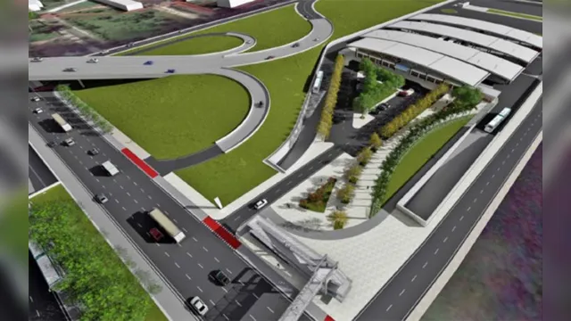 Imagem ilustrativa da notícia Obras do Terminal do BRT Metropolitano avançam em Ananindeua 