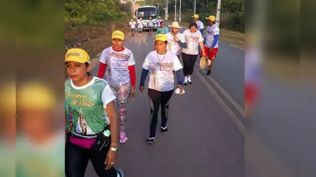 Imagem ilustrativa da notícia Romeiros saem de Baião em caminhada a Belém para o Círio 2019