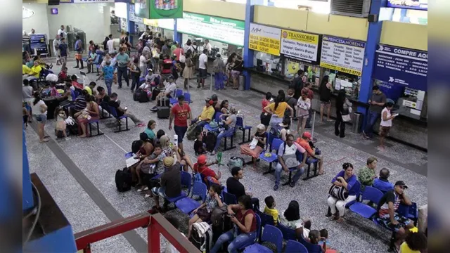 Imagem ilustrativa da notícia Saída de Belém está movimentada e a previsão é de muitas filas no Terminal Rodoviário de Belém