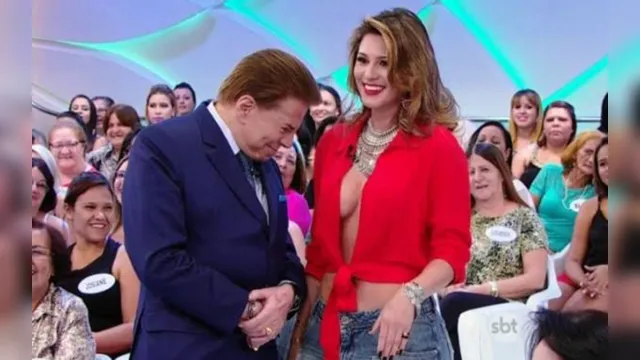 Imagem ilustrativa da notícia Silvio Santos dá em cima de apresentadora, chama a esposa de 'porcaria' e irrita filha