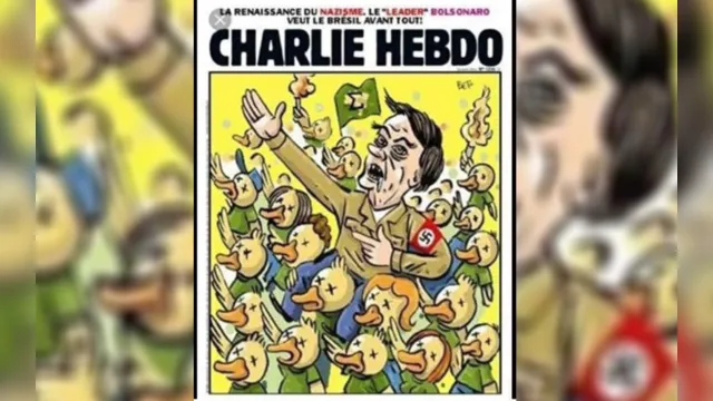 Imagem ilustrativa da notícia É falso que revista francesa publicou capa satirizando Bolsonaro