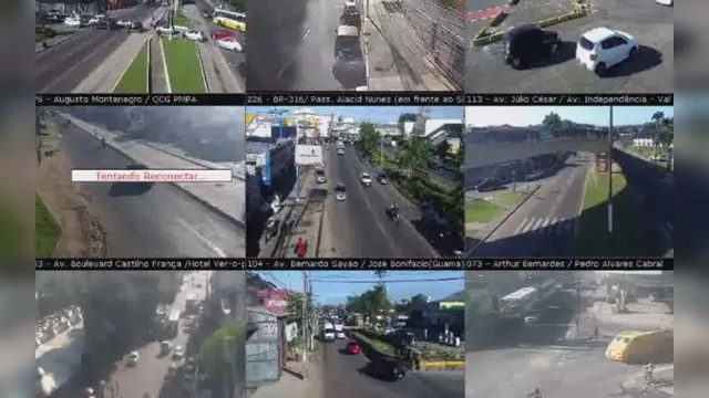 Imagem ilustrativa da notícia Acompanhe ao vivo o trânsito em Belém pelas câmeras do Ciop