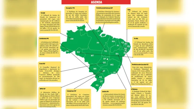 Imagem ilustrativa da notícia Veja os concursos públicos abertos no Brasil!