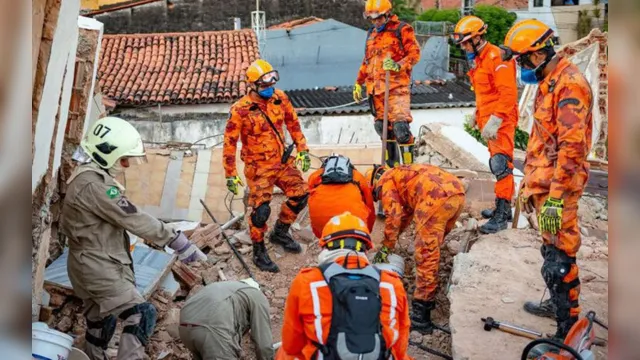 Imagem ilustrativa da notícia Corpo de síndica é o último localizado em escombros de prédio