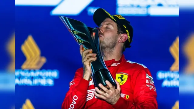 Imagem ilustrativa da notícia Sebastian Vettel volta a vencer na Fórmula 1