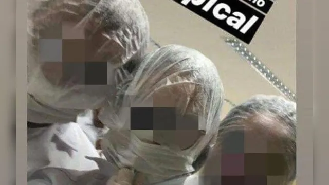 Imagem ilustrativa da notícia Estudantes de enfermagem zombam de portadores do vírus HIV em hospital 