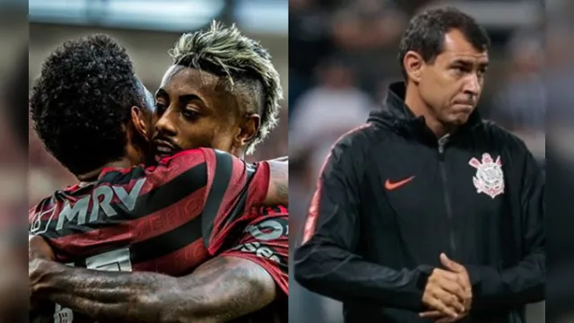 Imagem ilustrativa da notícia Flamengo goleia o Corinthians no Maracanã e técnico é demitido
