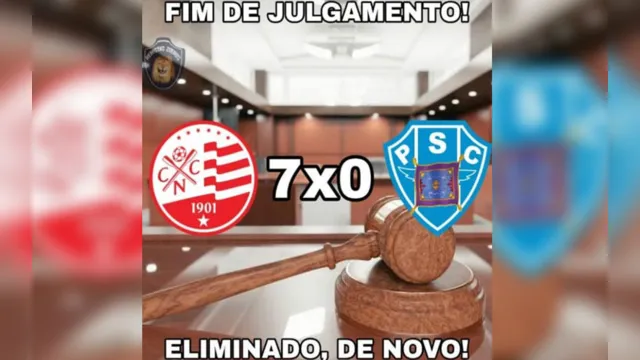 Imagem ilustrativa da notícia Internet não perdoa: veja os memes após Paysandu ser derrotado no STJD
