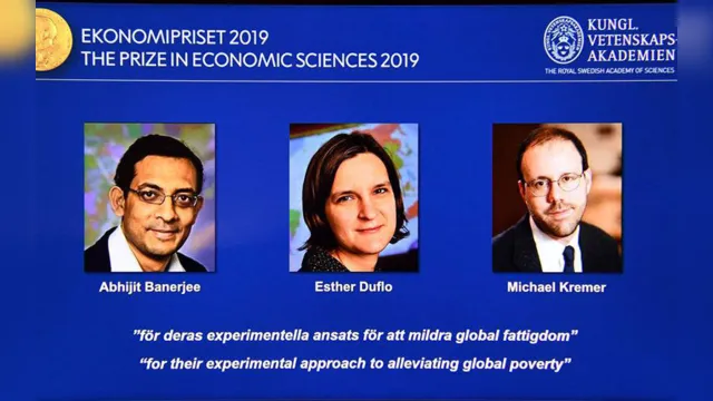 Imagem ilustrativa da notícia Nobel de Economia premia trio pelo combate à pobreza no
mundo