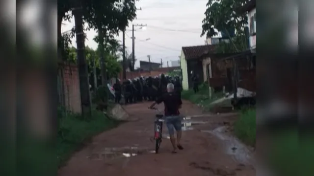 Imagem ilustrativa da notícia Polícia Militar cumpre mandado de reintegração de posse em Ananindeua