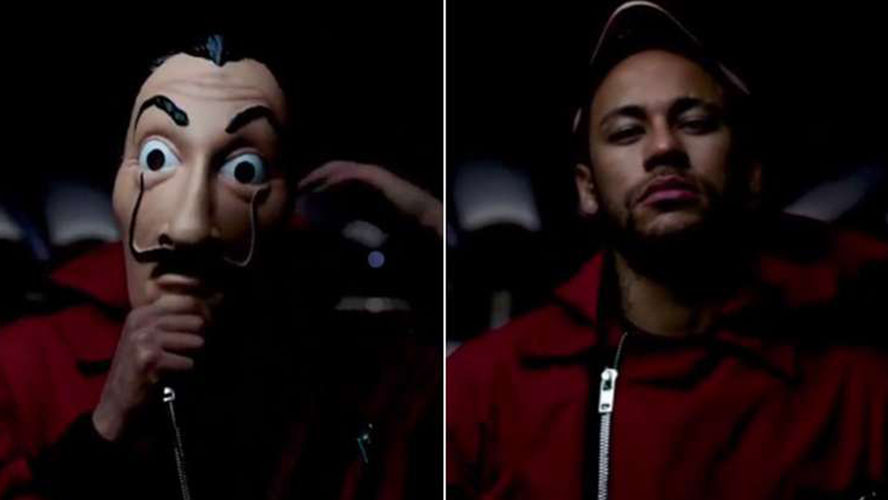 Neymar faz participação especial em episódios de 'La Casa de Papel'. Confira! Neymar faz participação especial em episódios de 'La Casa de Papel'. Confira!