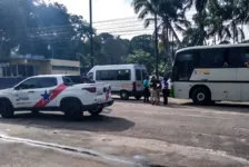 Operação realizada no posto da PRF, em Benevides.